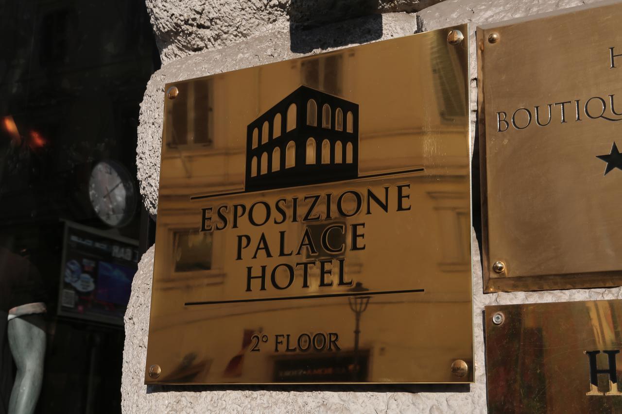 Esposizione Palace Hotel Rom Eksteriør billede